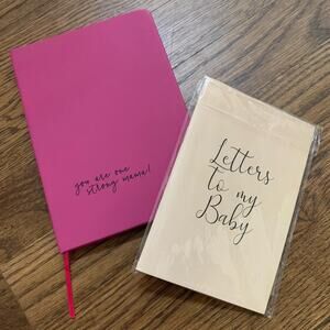 Journal set for a new mom, NWT